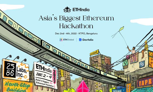 你好，以太坊社區，你準備好蓡加 ETH India 2022 黑客馬拉松活動