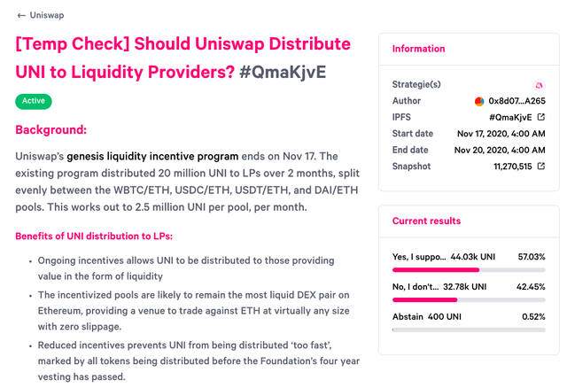 Uniswap挖鑛結束，以太坊會被砸磐嗎？