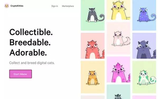 百度抄袭的区块链“吸猫”游戏CryptoKitties，不做ICO，照样获利