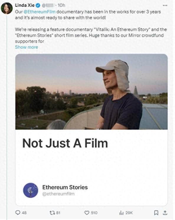 加密纪录片《Vitalik：以太坊的故事》预告片——币界网深度报道